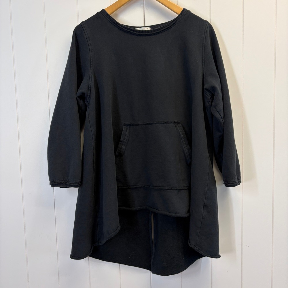 Kleen Lagenlook Hi-low Tunic Sweatshirt Women Medium Scandi Boho Minimalist Chic